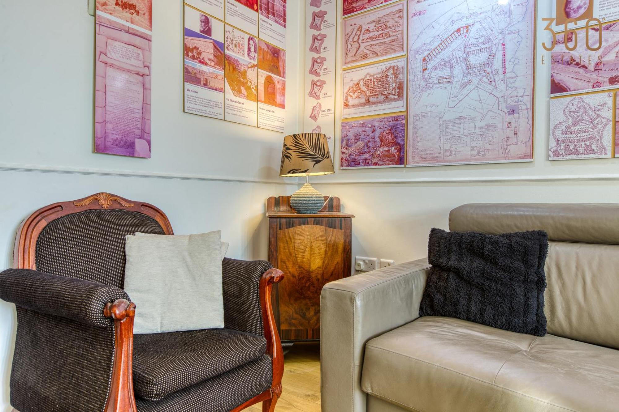 Comfortable 1Br Home With Maltese Balcony In Valletta By 360 Estates Buitenkant foto