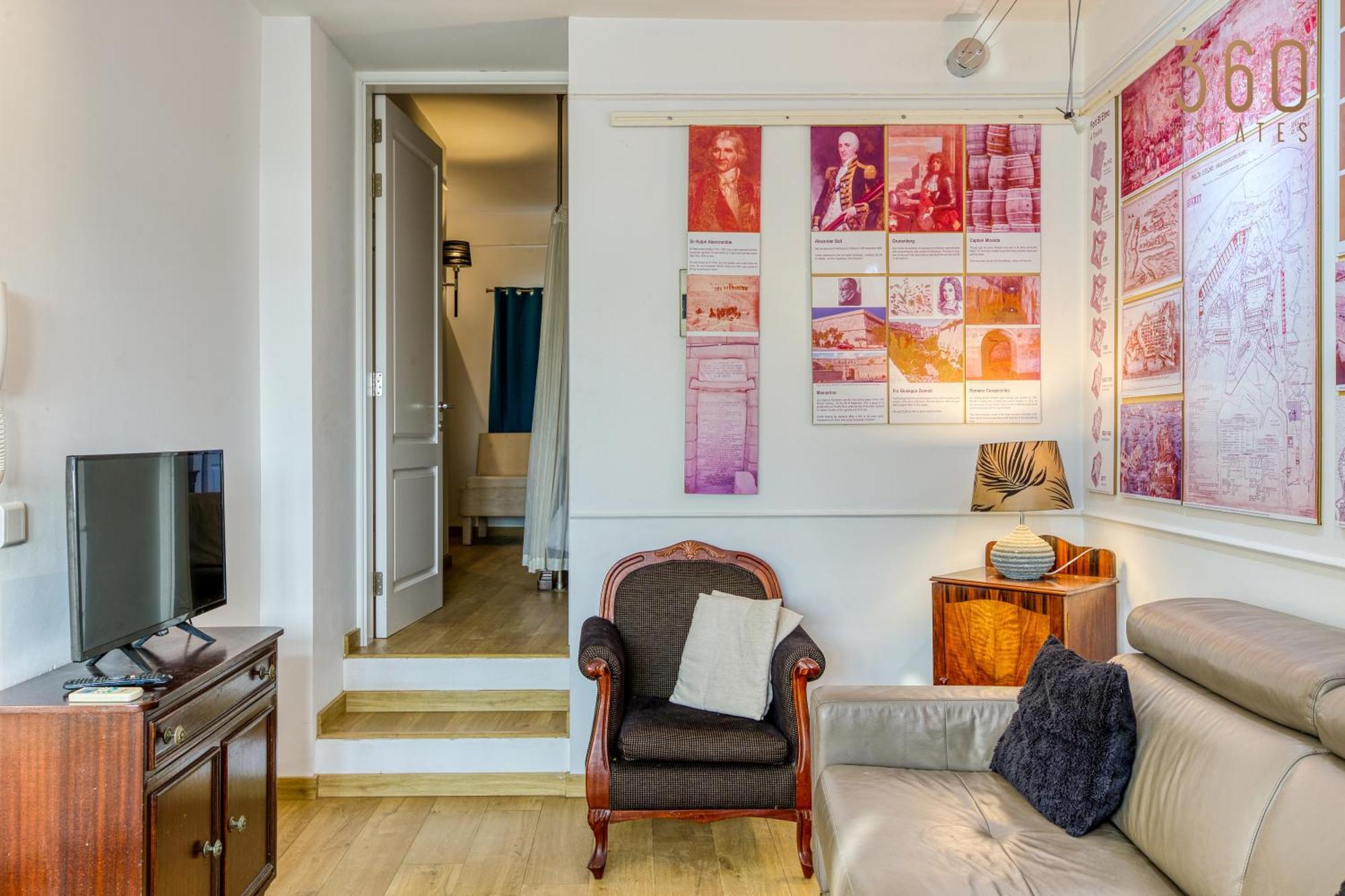 Comfortable 1Br Home With Maltese Balcony In Valletta By 360 Estates Buitenkant foto