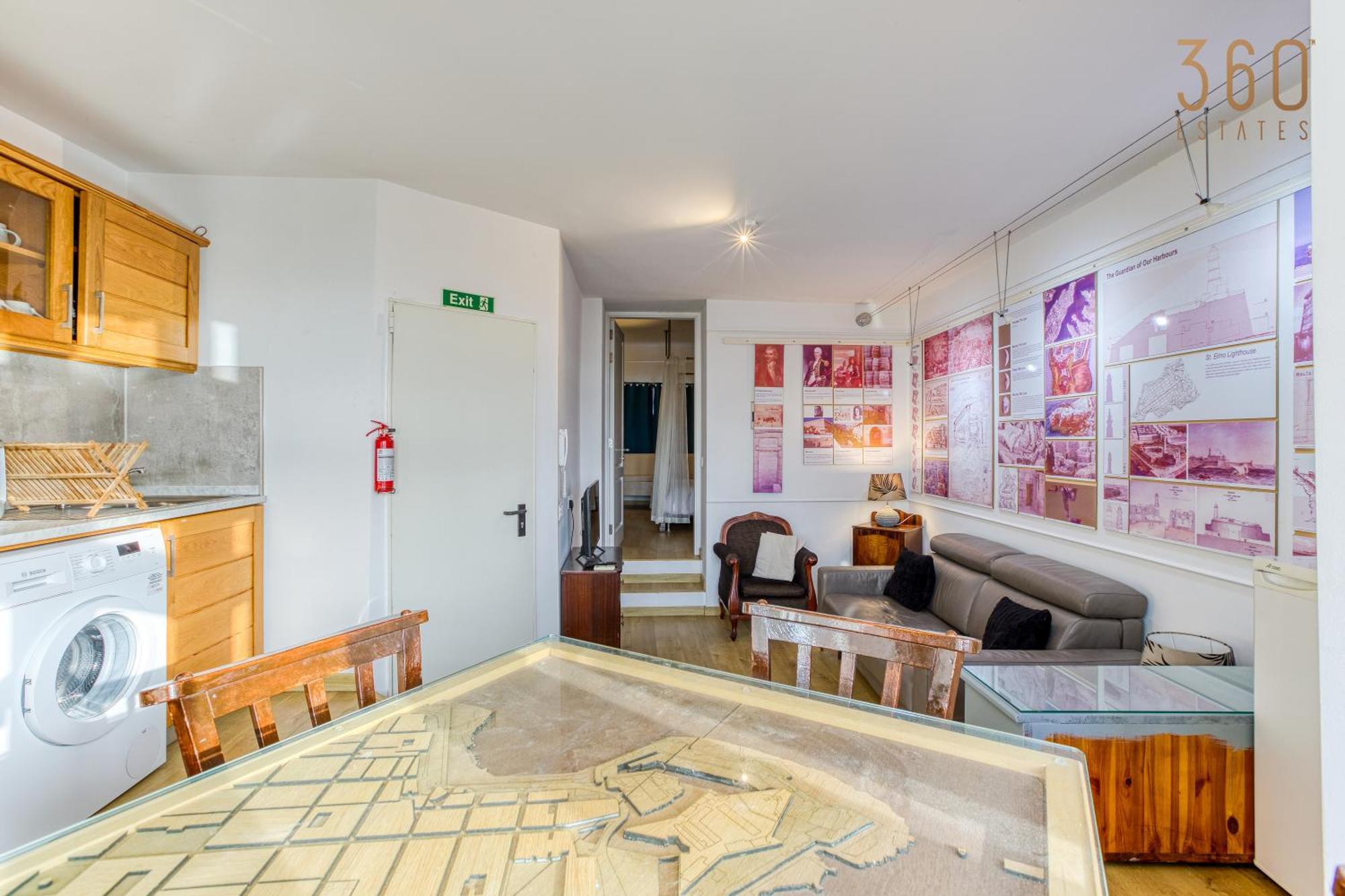 Comfortable 1Br Home With Maltese Balcony In Valletta By 360 Estates Buitenkant foto